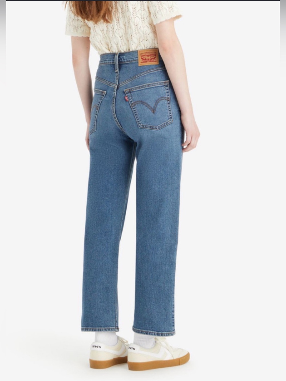 Rib cage straight ankle Levi’s size 28